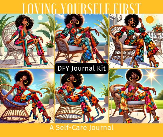 Loving Yourself First DFY Journal Kit