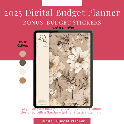 2025 Digital Budget Planner