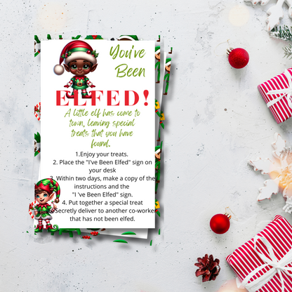 You've Been Elfed" and "You've Been Mugged" Digital Download Games - Fun Holiday Activities for Offices, Classrooms, and Friends!